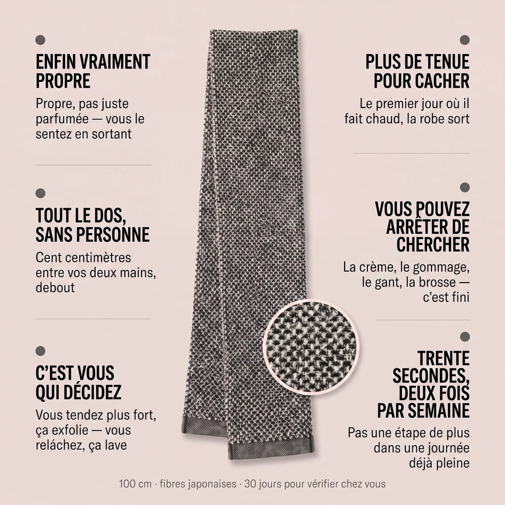 Sorelyn Paris — Serviette Exfoliante Japonaise