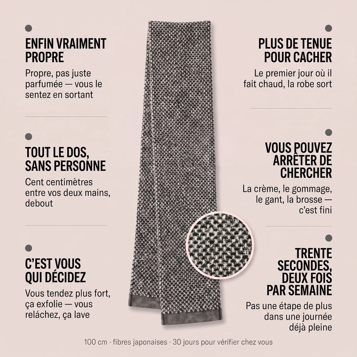 Sorelyn Paris — Serviette Exfoliante Japonaise